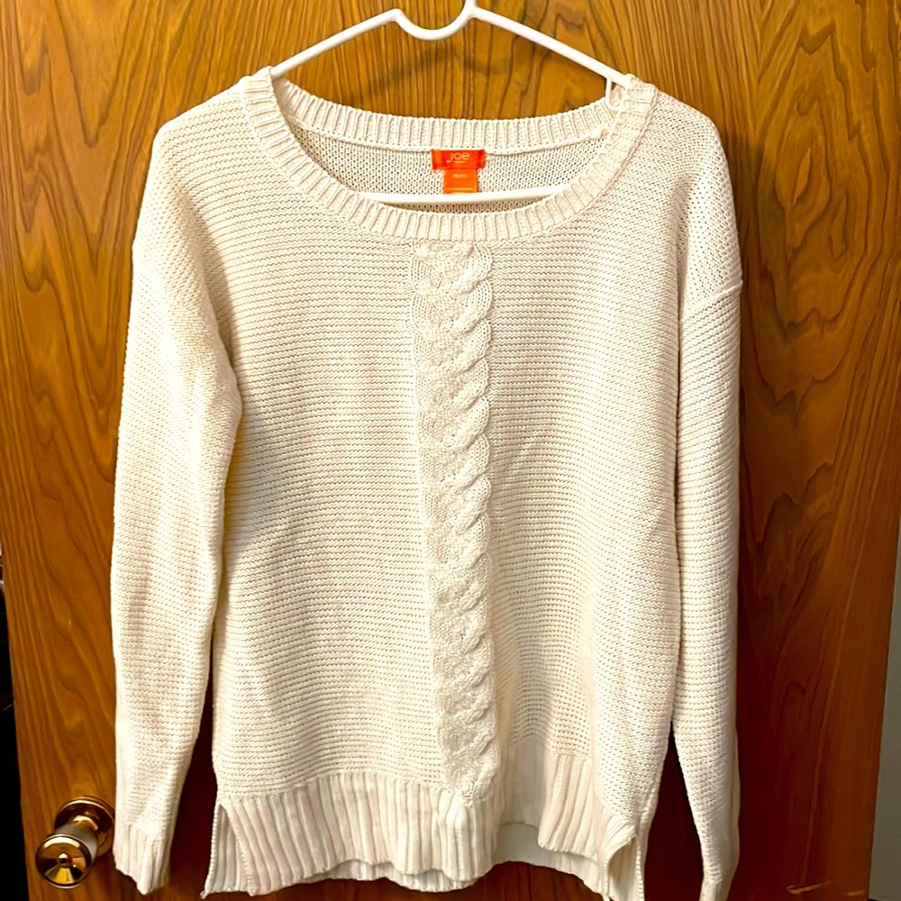 Ladies cute cream sweater